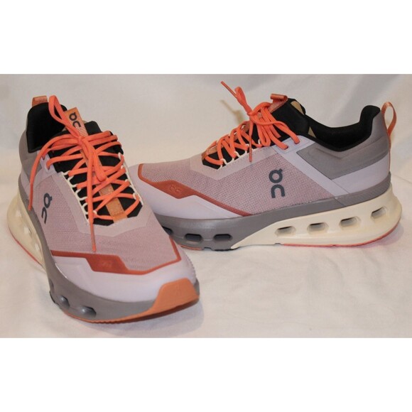 ON CLOUD WOMEN'S CLOUDNOVA X RUNNING ATHLETIC SNEAKERS MAUVE DEW 8.5 NIB $170 - Picture 5 of 8